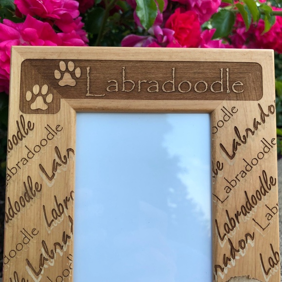 Labradoodle Picture Frame - Picture 2 of 3